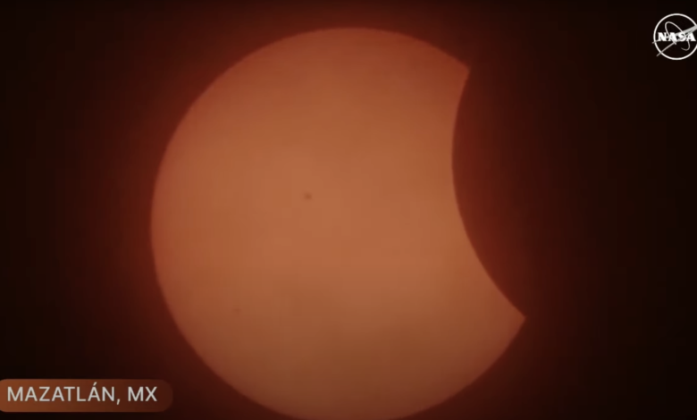 Ao vivo: Nasa transmite eclipse solar